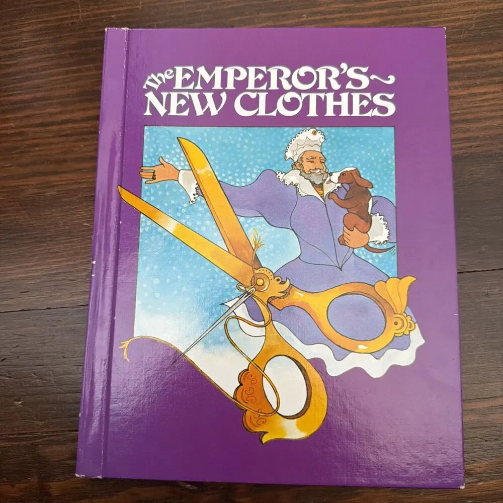 Vintage 1979 The Emperors New Clothes Book Troll Associates
